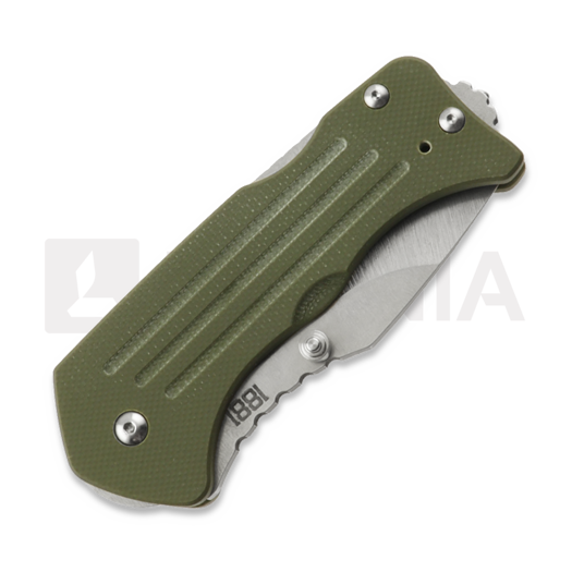 Coltello pieghevole 1881 Knifeworks Lombard, OD Green G-10