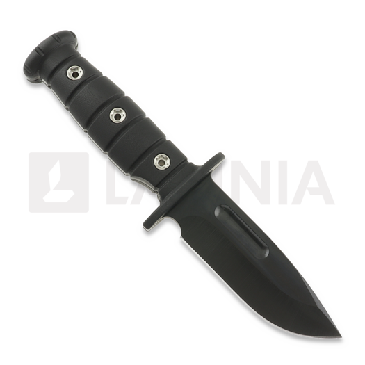 1881 Knifeworks Luke Airman veitsi, Black G-10