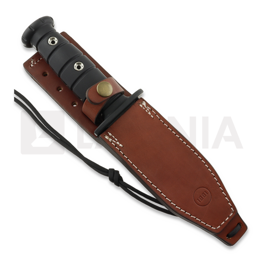 1881 Knifeworks Luke Airman veitsi, Black G-10