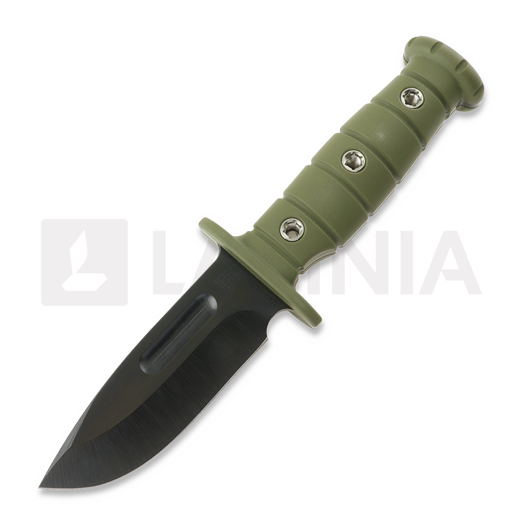 1881 Knifeworks Luke Airman Messer, OD Green G-10