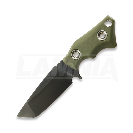 Faca 1881 Knifeworks Micro Tanto, OD Green G-10