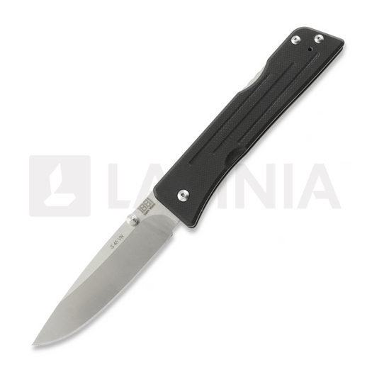 1881 Knifeworks Route 66 foldekniv, Black G-10