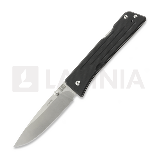 Saliekams nazis 1881 Knifeworks Route 66, Black G-10