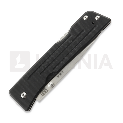 Navaja 1881 Knifeworks Route 66, Black G-10