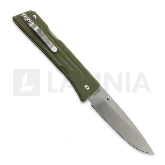 Складной нож 1881 Knifeworks Route 66, OD Green G-10