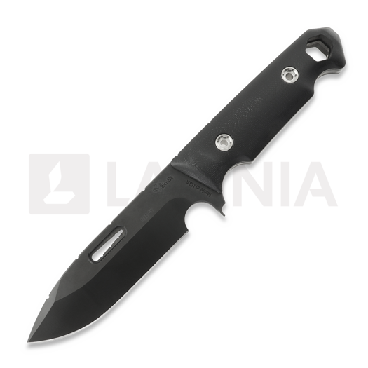 1881 Knifeworks STA Sniper veitsi, Black G-10