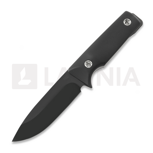 1881 Knifeworks The San kés, Black G-10