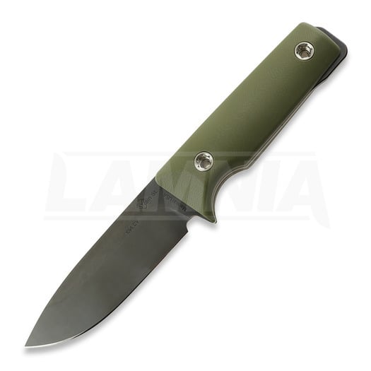 1881 Knifeworks The San ナイフ, OD Green G-10