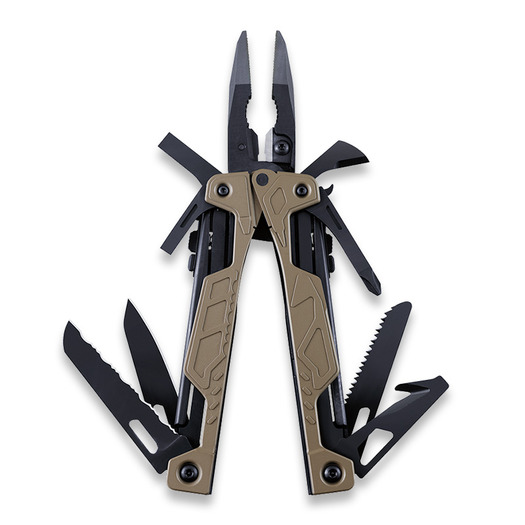 Leatherman OHT With Molle Sheath multitool, brown