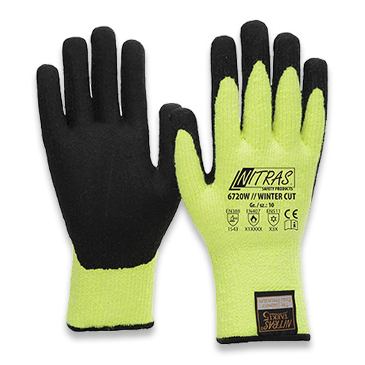 Protiprořezové rukavice Nitras 6720 Winter Cut