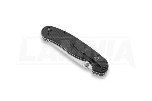 Ontario RAT-2 D2 folding knife, satin, black 8828