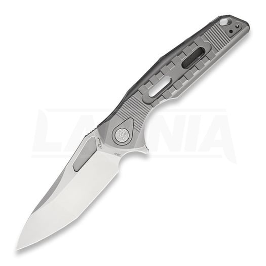 Rike Knife Thor 3 Framelock M390 折り畳みナイフ, 灰色
