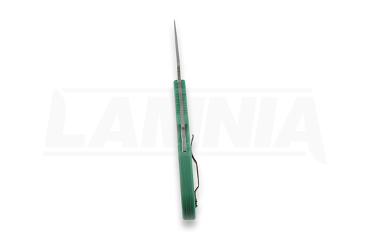 Couteau pliant Spyderco Endura 4, FRN, Flat Ground, vert C10FPGR