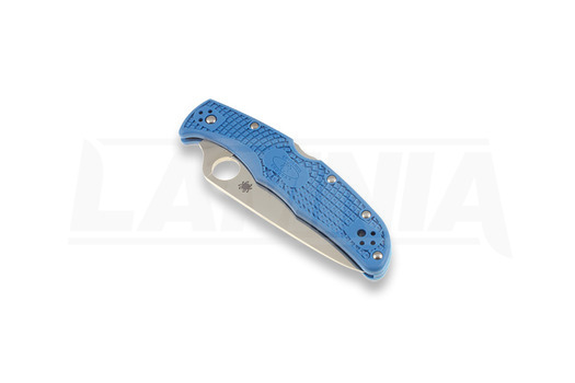 Spyderco Endura 4 foldekniv, FRN, Flat Ground, blå C10FPBL