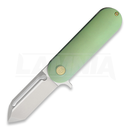 HEAdesigns Antidote folding knife, green