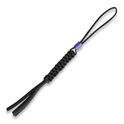We Knife Lanyard with tube, pourpre A-01B