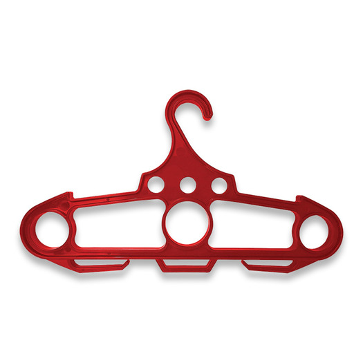 Ontario Jericho Bear Back Hanger, rosso 0400RED