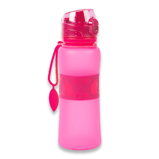 Retki Moomin Adventure silicone bottle 0,5, rød