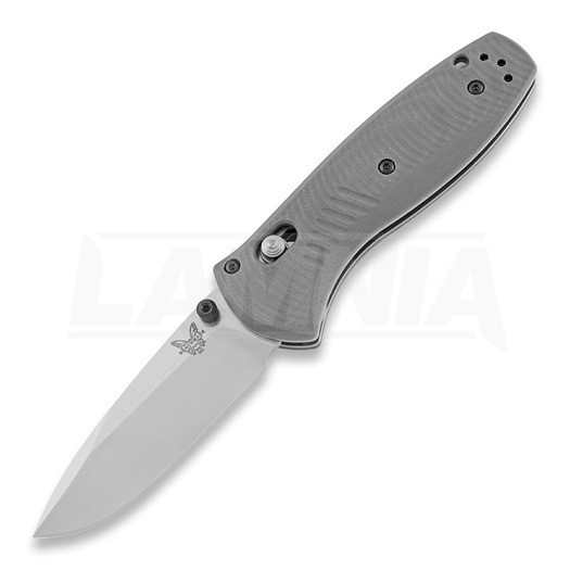 Benchmade Mini Barrage Gray G-10 folding knife 585-2
