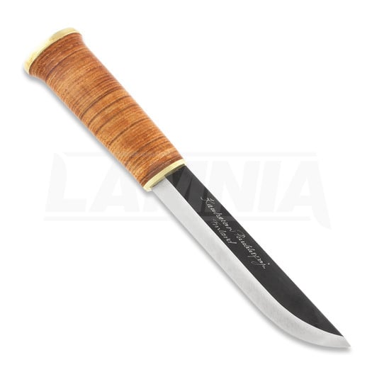 Nóż Kauhavan Puukkopaja Leuku knife, Leather