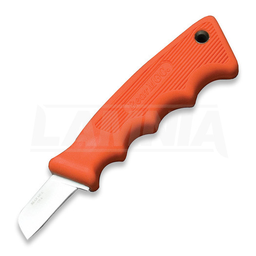 Bear & Son Cushion Grip knife, orange