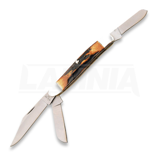 Bear & Son Large Stockman Stag Bone folding knife