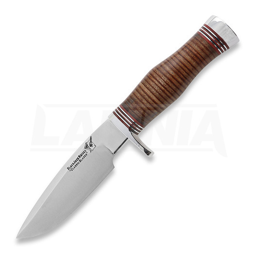 Lovecký nůž BlackJack Model 125 Commando, Stacked Leather