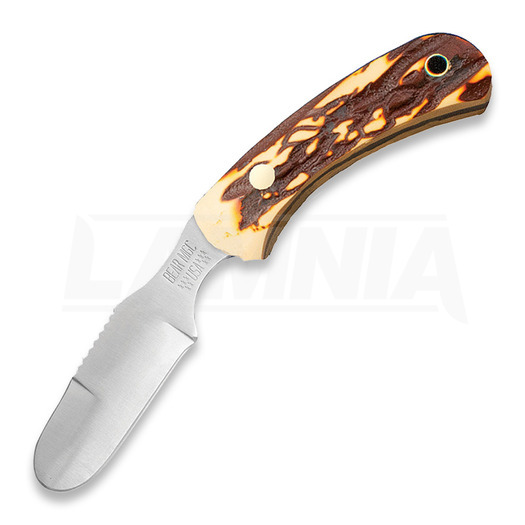 Bear & Son Fixed Blade Stag Delrin kniv