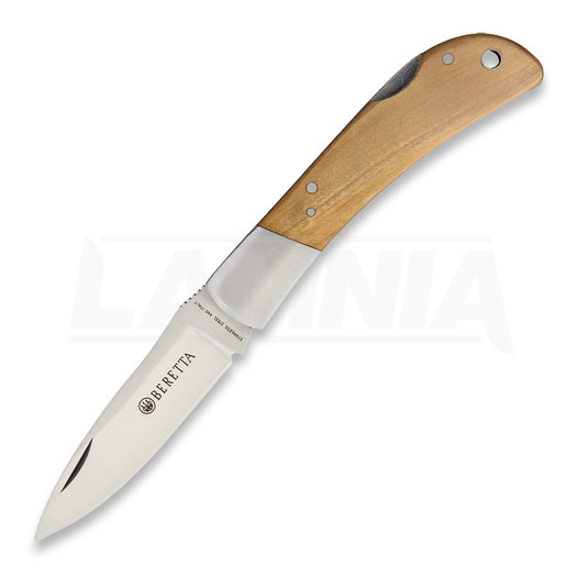 Beretta Olive Wood Lockback foldekniv