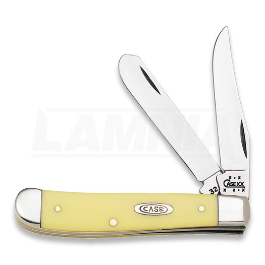 Pocket knife Case Cutlery Mini Trapper Yellow 00029