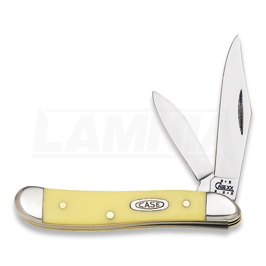 Перочинный нож Case Cutlery Peanut Yellow Synthetic 00030