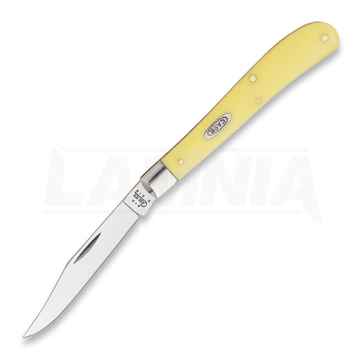 Pocket knife Case Cutlery Slimline Trapper Yellow 00031