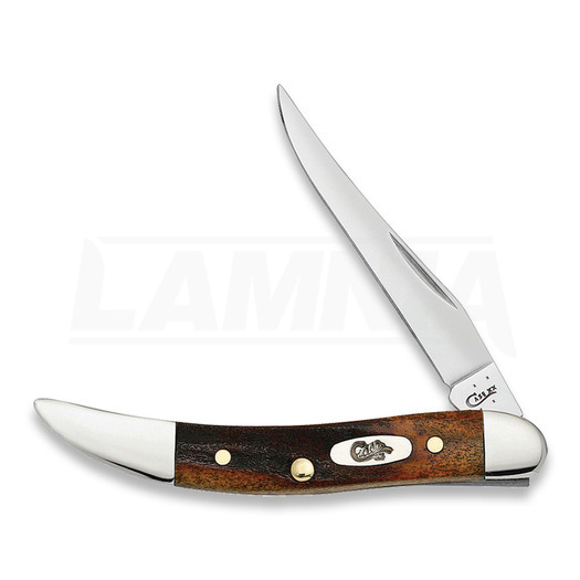 Case Cutlery Small Texas Toothpick Red Stag folding knife 08469