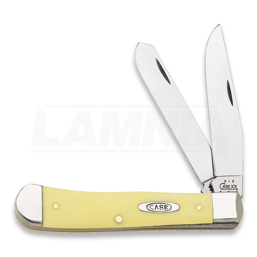 Pocket knife Case Cutlery Trapper Yellow 00161