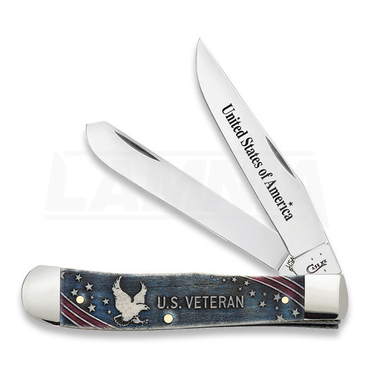 Перочинный нож Case Cutlery US Veterans Trapper 16300