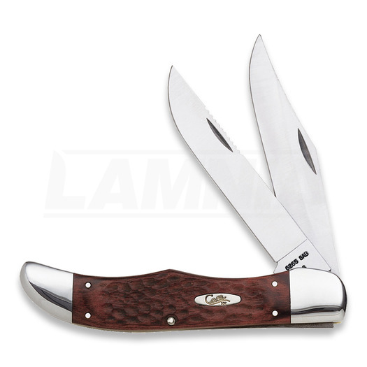 Pocket knife Case Cutlery Folding Hunter Brown 00189