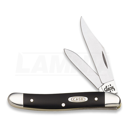 Case Cutlery Black Synthetic Smooth Medium Jack pocket knife 00220