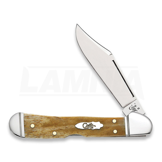 Case Cutlery Mini Copperlock Antique Bone pocket knife 58186