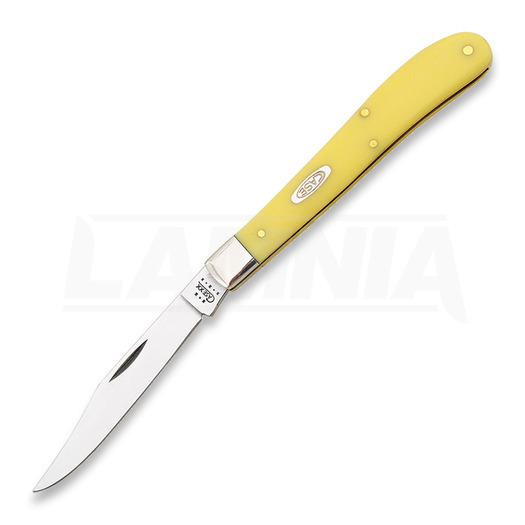 Pocket knife Case Cutlery Slimline Trapper Yellow 80031