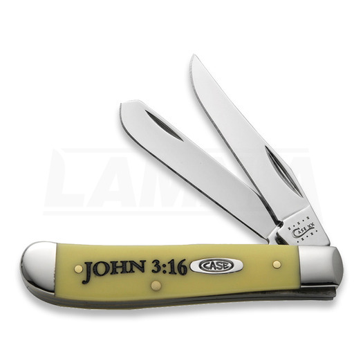 Case Cutlery John 3:16 Mini Trapper pocket knife 08850