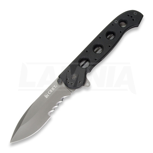 CRKT M21 G-10 Large folding knife, veff serrations