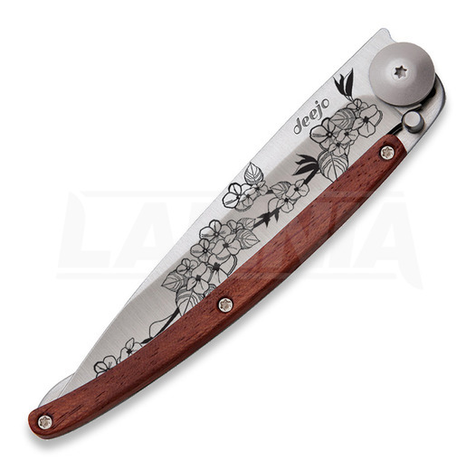 Couteau pliant Deejo Cherry Blossom Rosewood 37g