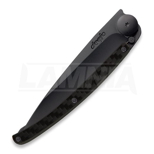 Deejo Carbon Fiber 37g sklopivi nož, crna