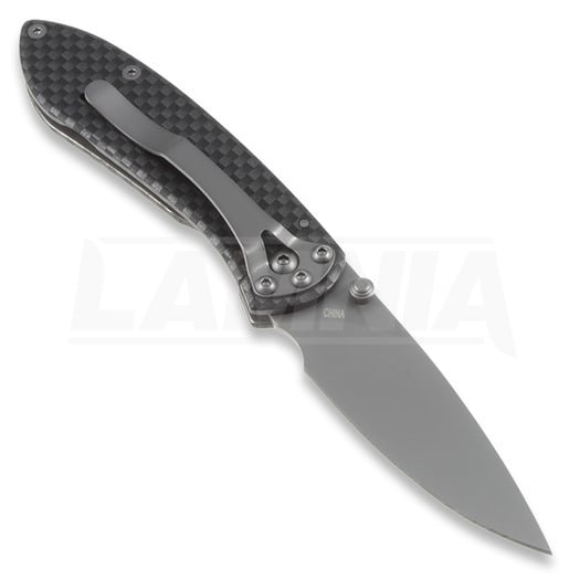 Buck Nobleman folding knife, carbon fiber 327CF