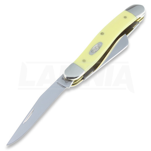 Case Cutlery Stockman pocket knife, צהוב 80035