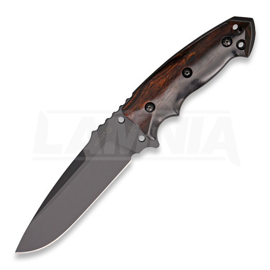 Hogue Tactical Fixed Blade, Wood Cocobolo Scales