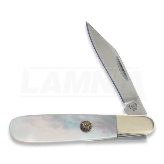 Pocket knife Hen & Rooster Small Folder Mother of Pearl