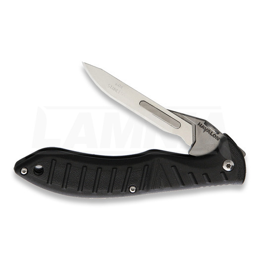 Havalon Forge Linerlock Black folding knife