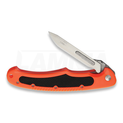 Havalon Piranta Bolt Linerlock Orange folding knife