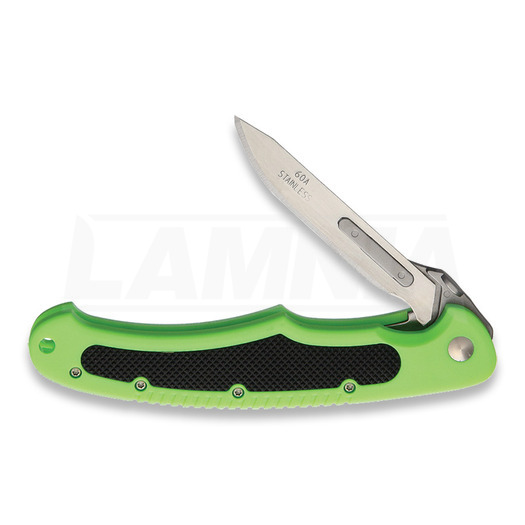 Havalon Piranta Bolt Linerlock Green folding knife